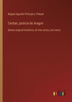 bokomslag Cerdan, justicia de Aragon