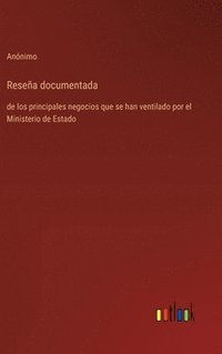 bokomslag Reseña documentada