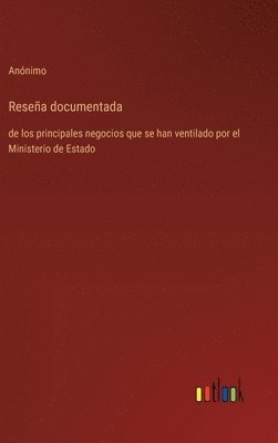 bokomslag Reseña documentada