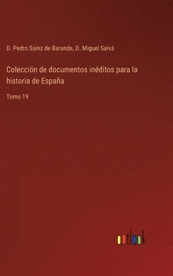 bokomslag Coleccin de documentos inditos para la historia de Espaa