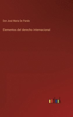 bokomslag Elementos del derecho internacional