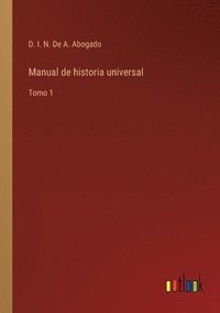 bokomslag Manual de historia universal