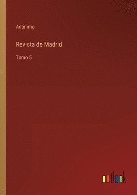 bokomslag Revista de Madrid