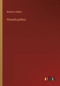 bokomslag Filosofa poltica