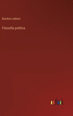 bokomslag Filosofa poltica