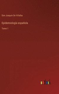 bokomslag Epidemiologa espaola