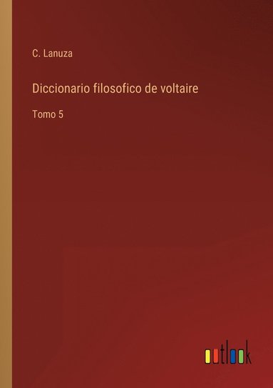 bokomslag Diccionario filosofico de voltaire