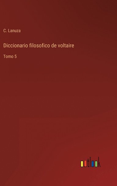 bokomslag Diccionario filosofico de voltaire