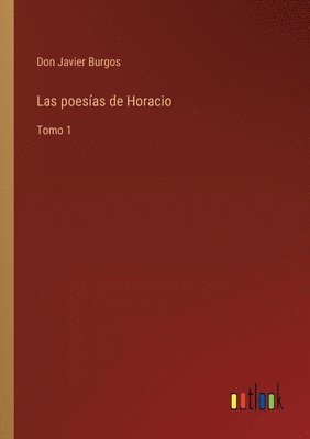bokomslag poesías de Horacio