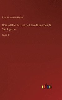 bokomslag Obras del M. Fr. Luis de Leon de la orden de San Agustin