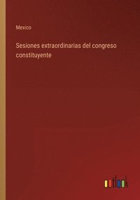 bokomslag Sesiones extraordinarias del congreso constituyente