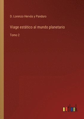 bokomslag Viage esttico al mundo planetario