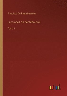 bokomslag Lecciones de derecho civil