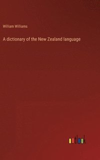 bokomslag A dictionary of the New Zealand language