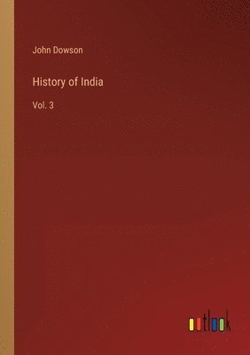 bokomslag History of India