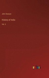 bokomslag History of India