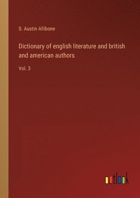 Dictionary of english literature and british and american authors 1