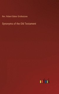 bokomslag Synonyms of the Old Testament