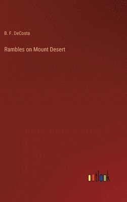 Rambles on Mount Desert 1
