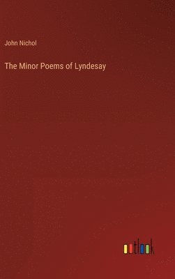 bokomslag Minor Poems of Lyndesay