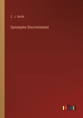 bokomslag Synonyms Discriminated