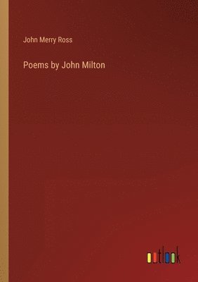 bokomslag Poems by John Milton