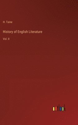 bokomslag History of English Literature