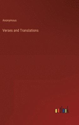 bokomslag Verses and Translations