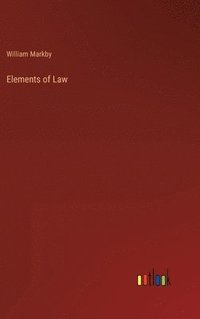 bokomslag Elements of Law