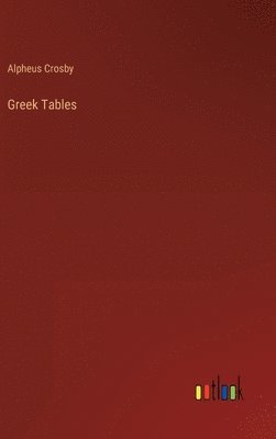bokomslag Greek Tables