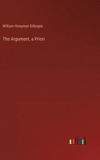 bokomslag The Argument, a Priori