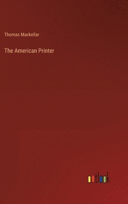 bokomslag American Printer