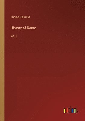 bokomslag History of Rome