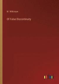 bokomslag Of False Discontinuity
