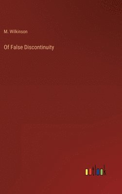 Of False Discontinuity 1