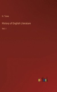 bokomslag History of English Literature