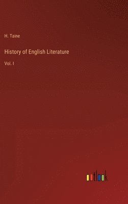 bokomslag History of English Literature