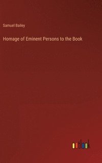 bokomslag Homage of Eminent Persons to the Book