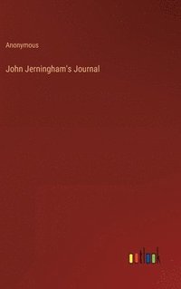 bokomslag John Jerningham's Journal