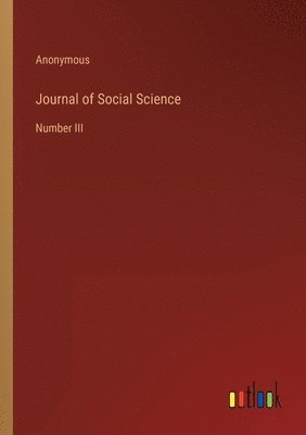 bokomslag Journal of Social Science