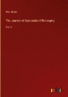 The Journal of Speculative Philosophy 1