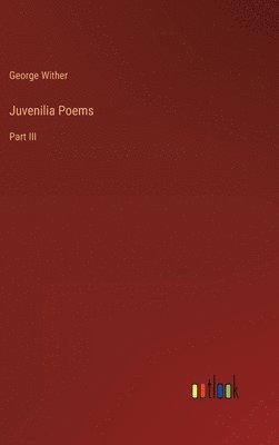 bokomslag Juvenilia Poems