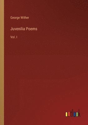bokomslag Juvenilia Poems