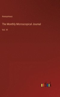 bokomslag Monthly Microscopical Journal