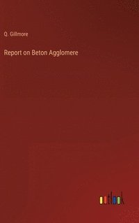 bokomslag Report on Beton Agglomere