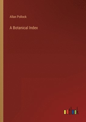 bokomslag Botanical Index