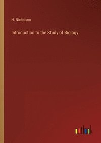 bokomslag Introduction to the Study of Biology