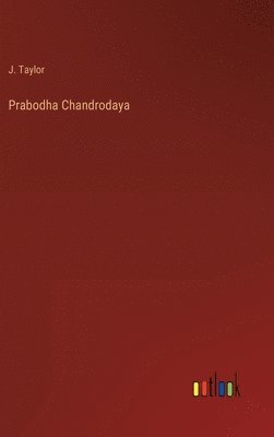 bokomslag Prabodha Chandrodaya