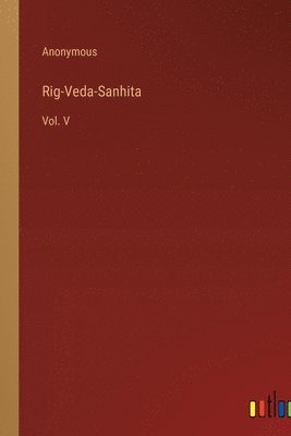 bokomslag Rig-Veda-Sanhita