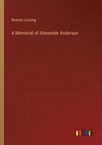 bokomslag Memorial of Alexander Anderson